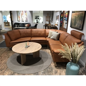 BD Fly Hjørnesofa 277 x 245 cm. - Cognac læder 7002 SV - Outlet 